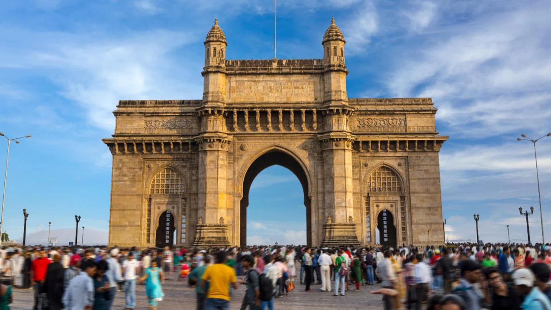 The Gateway of India will be the backdrop for Dior's Fall 23 show. Credit: Getty Images 