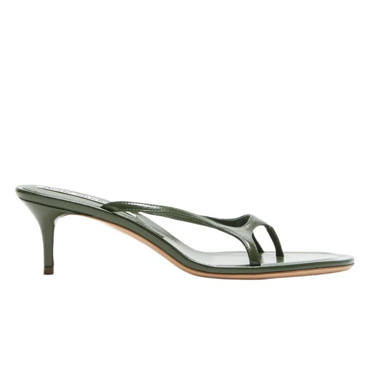 Stylish Thong Mules for Summer - Acne Studios Lamb leather sandal