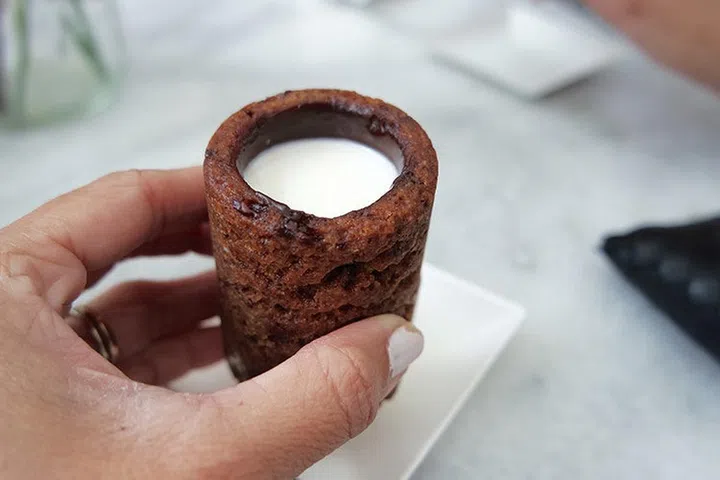 new york city dining cookie shot 