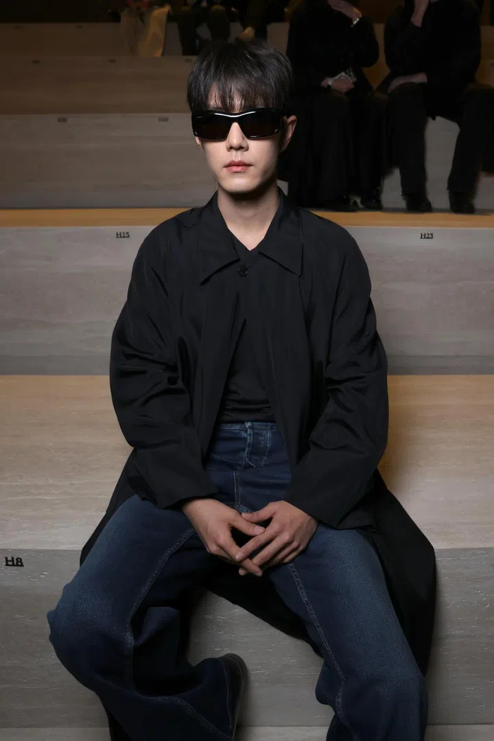 xiao zhan gucci milan fashion week