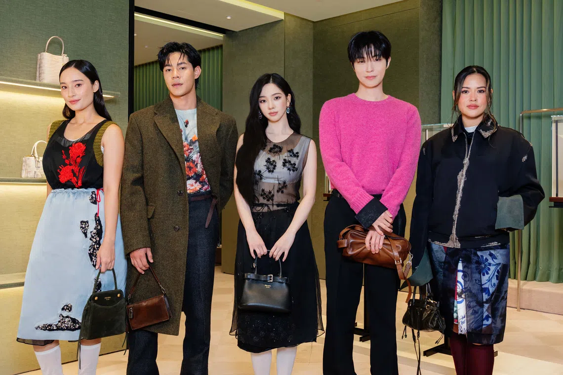 All The Stylish Celebrities At Prada's Paragon Singapore Boutique Opening Event