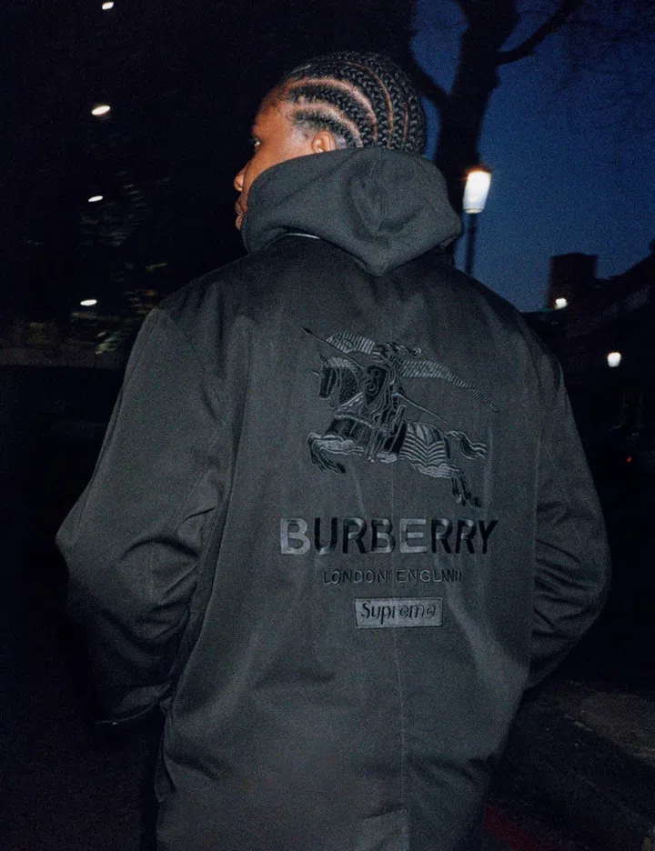 supreme burberry