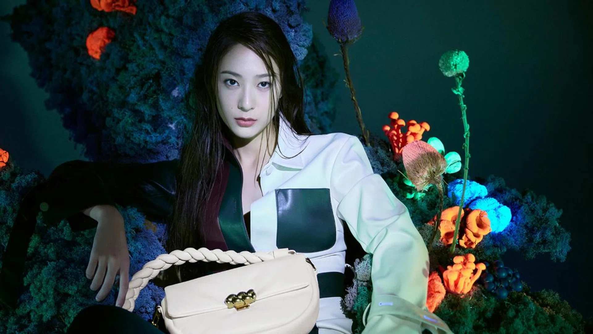 Krystal is the first-ever global ambassador for Charles & Keith.