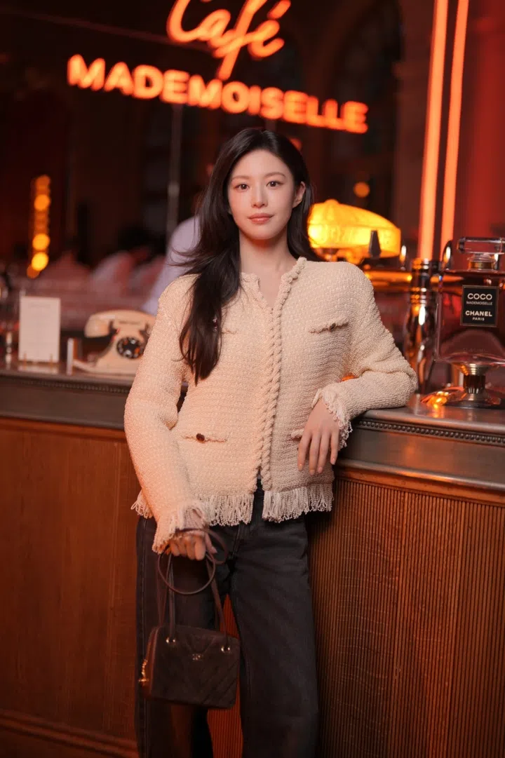 go youn-jung at chanel coco mademoiselle crush absolu party in paris