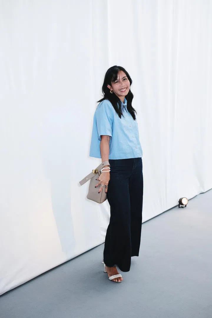 najwa jumali at the loewe x female dinner