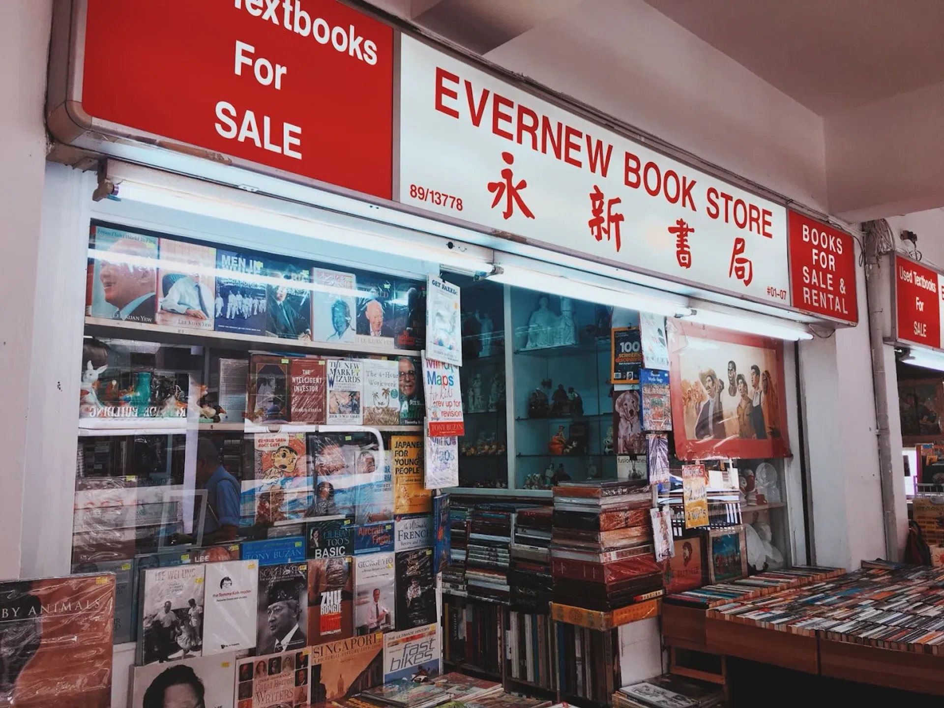 Secondhand bookstores Singapore