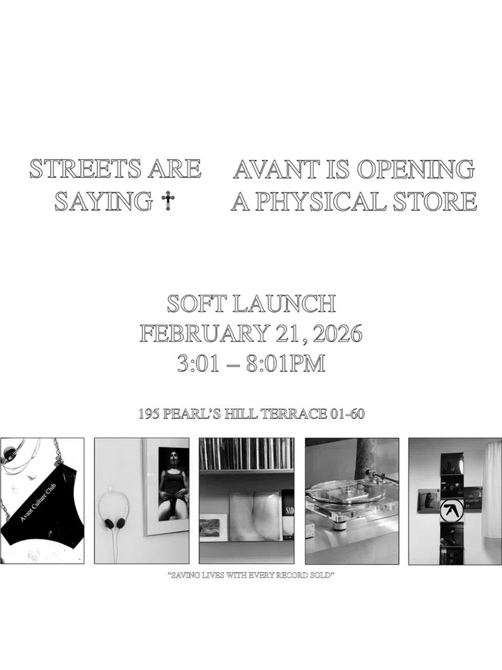 Avant Culture Club Singapore vinyl store