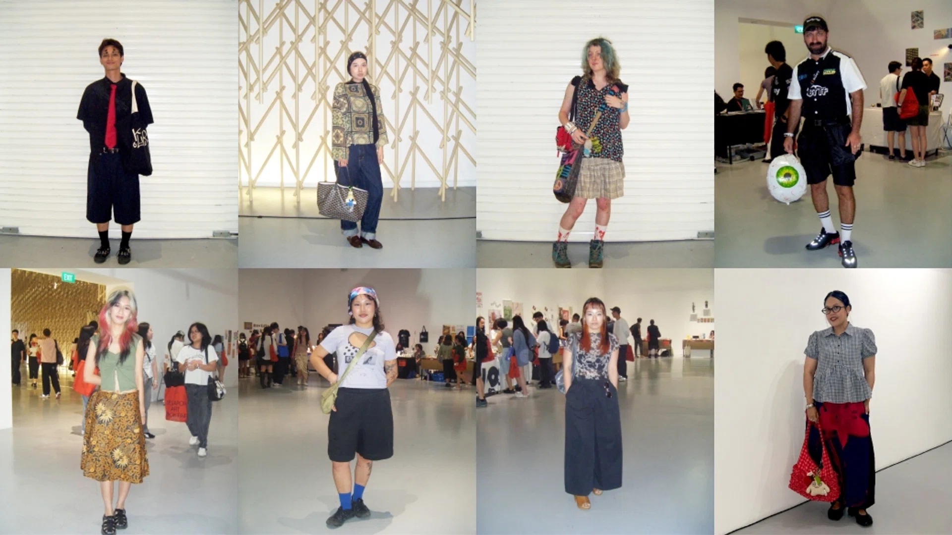 singapore art book fair 2025 street style