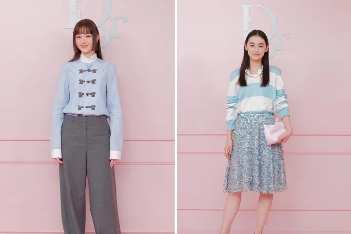 Thanaerg and Rikako Yagi at Dior Sweet Addict Shop