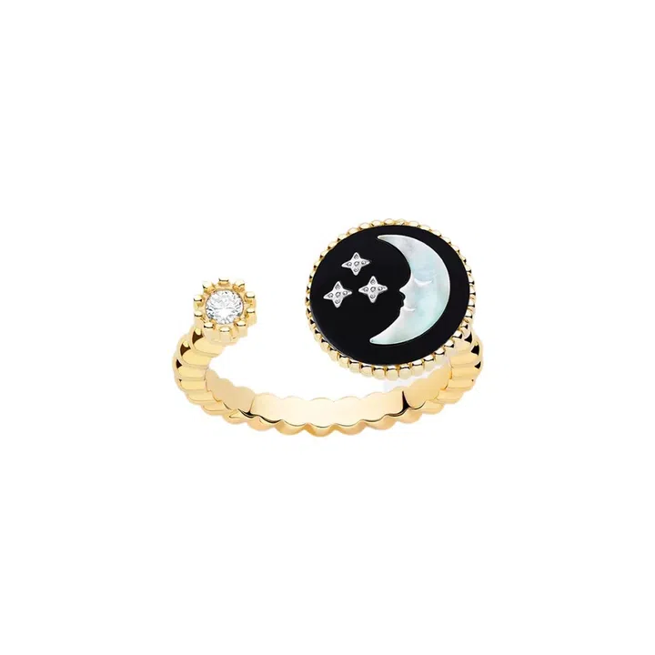 dior rose celeste ring