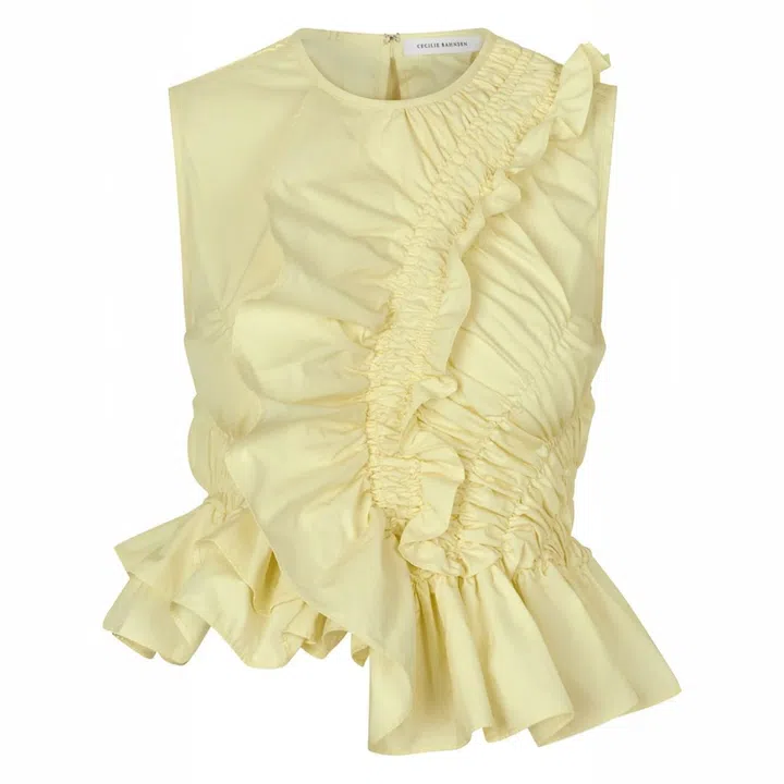 Cotton top, €620 ($S875), www.ceciliebahnsen.com