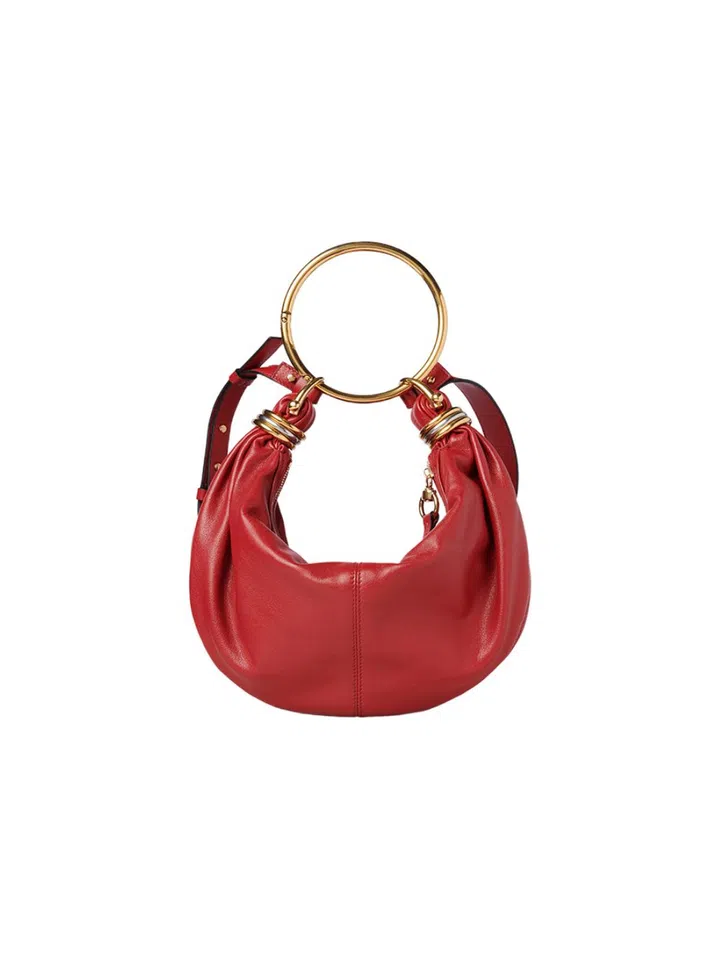 Chloe red bracelet hobo bag Lunar New Year capsule collection chinese new year outfit