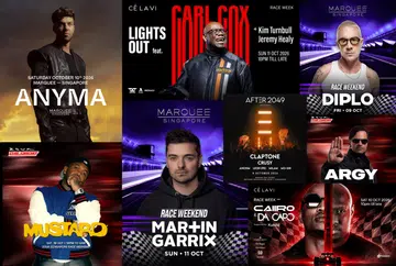 Formula 1 F1 Singapore Grand Prix Parties 2026