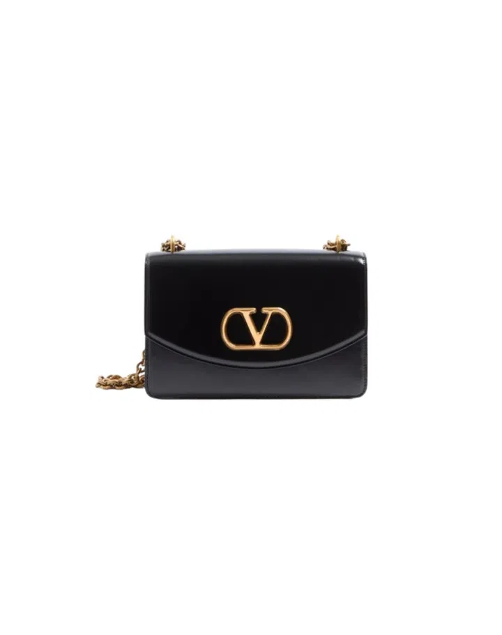 valentino spring 2024 holiday 2024 collection shoulder bag black