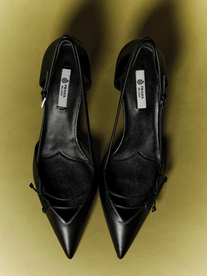 Prada calfskin pumps