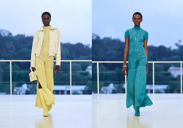 Hermes Resort 2027 Collection Show at Los Angeles - Runway Looks