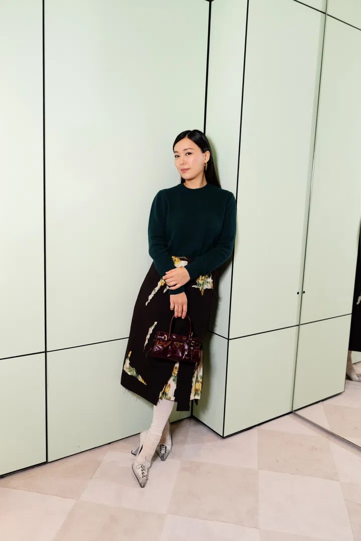Prada Paragon Singapore store reopening celebrities - Rebecca Lim