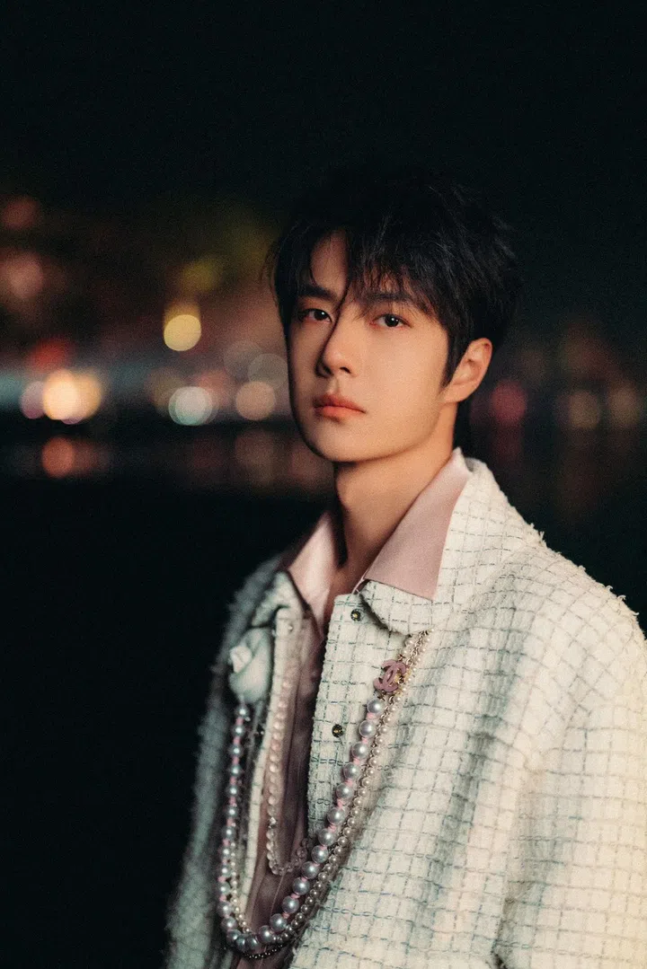 chanel metiers d'art 2024/2025 hangzhou show wang yibo the untamed