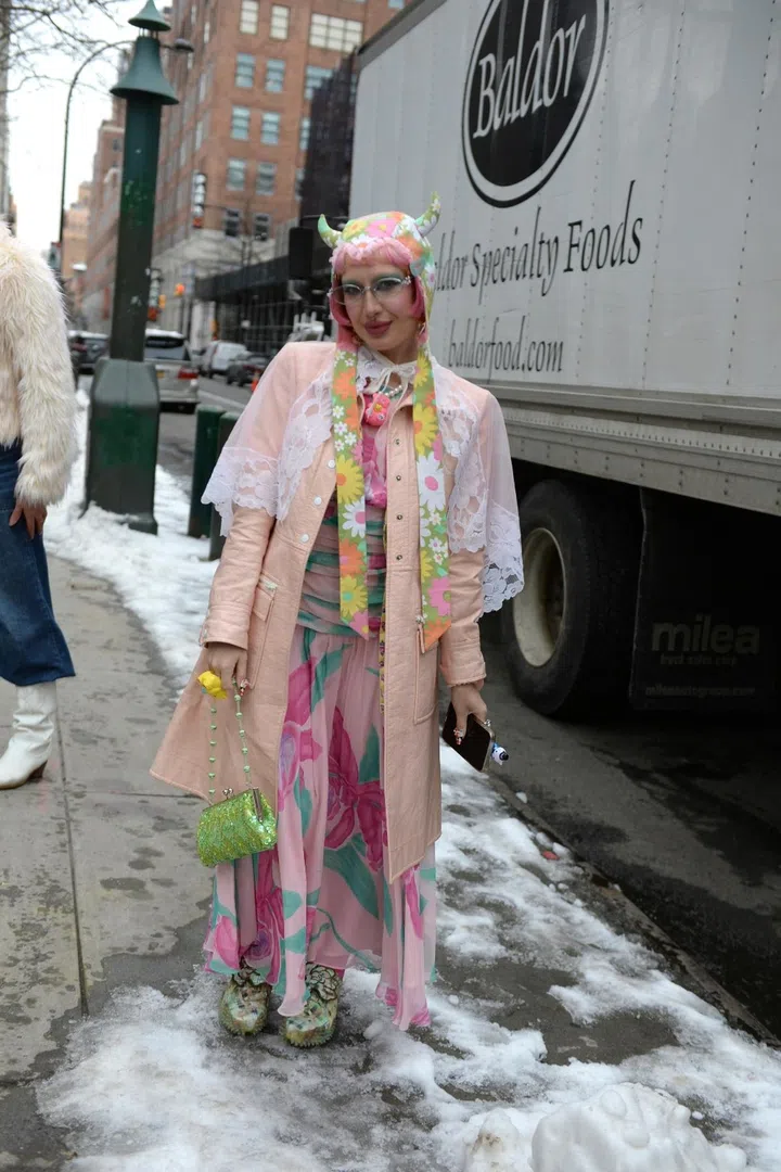 street style pink quirky