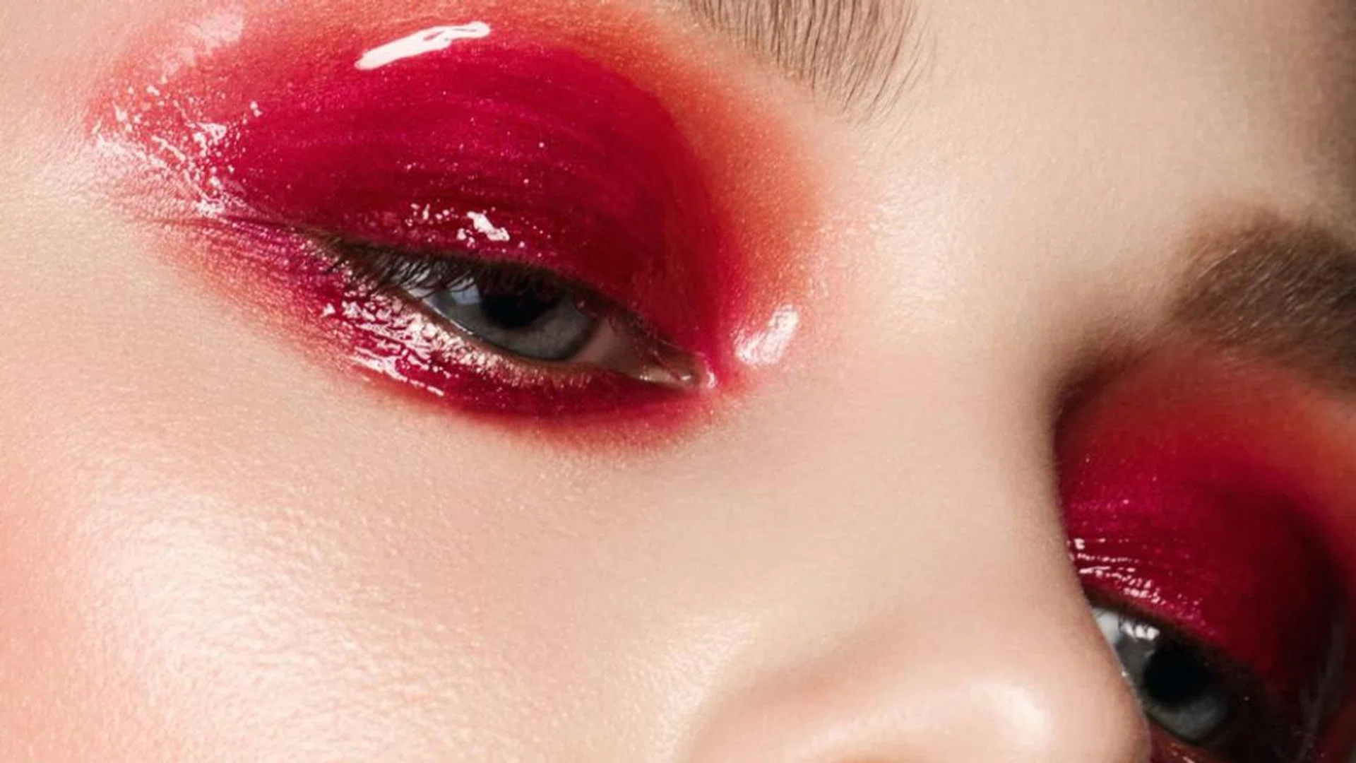 colourful makeup products