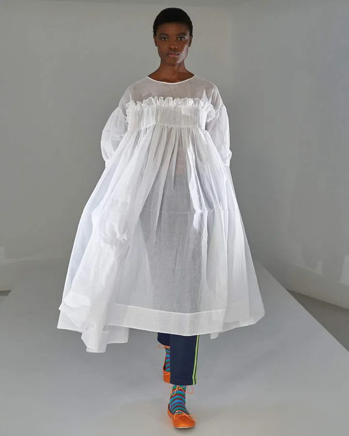 210915 Molly Goddard SS22London Fashion Week Spring Summer 2022Credit: Ben BroomfieldCredit Social: @photobenphotoCopyright: Ben Broomfield Photography07734 852620photo@benbroomfield.comwww.benbroomfield.com
