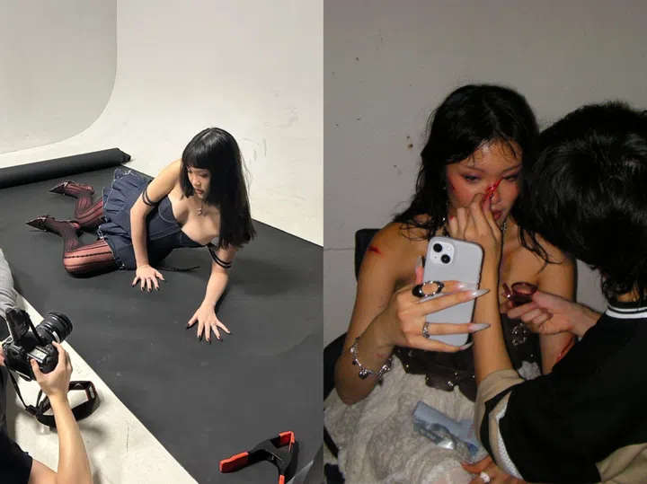 Singapore Singer-Songwriter gels  Angelica Teo