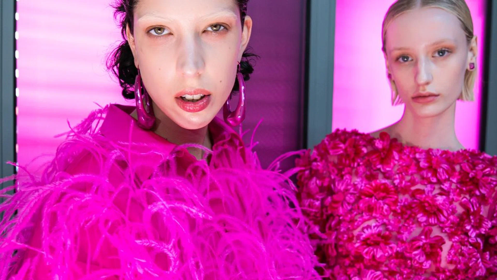 Think pink. Credit: Valentino