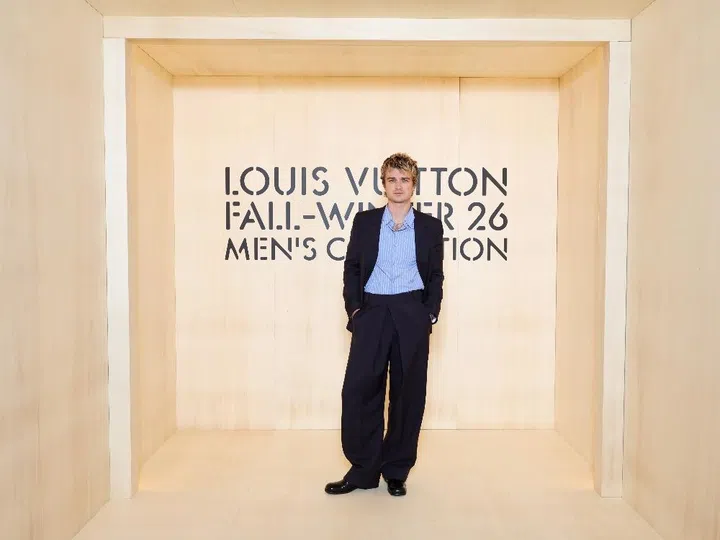 joe keery mens Louis Vuitton 2026 show