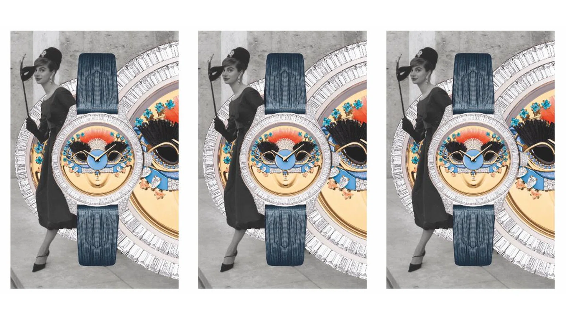 This timepiece pays homage to the legendary Ball of the Century in 1951. Credit: Patrick Waugh & Mike De Dulmen