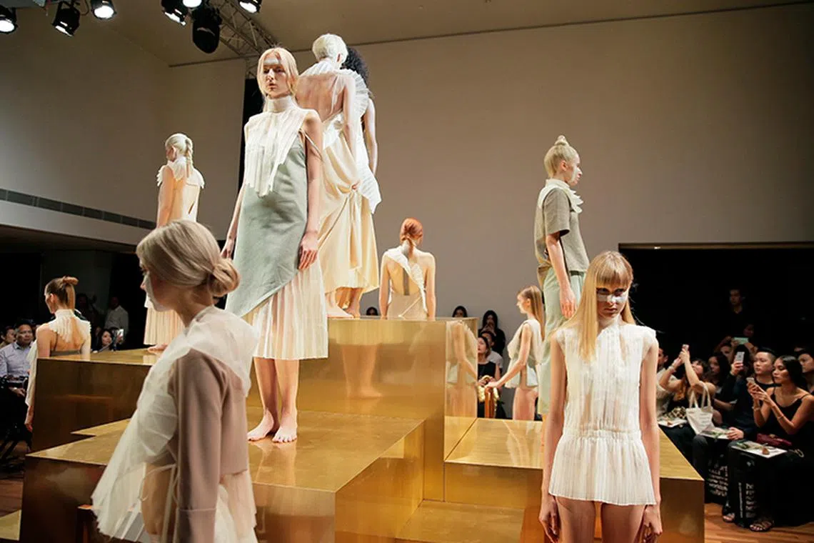 What Inspired Stolen's Beautiful Show At Singapore Fashion Week | FZINE ...