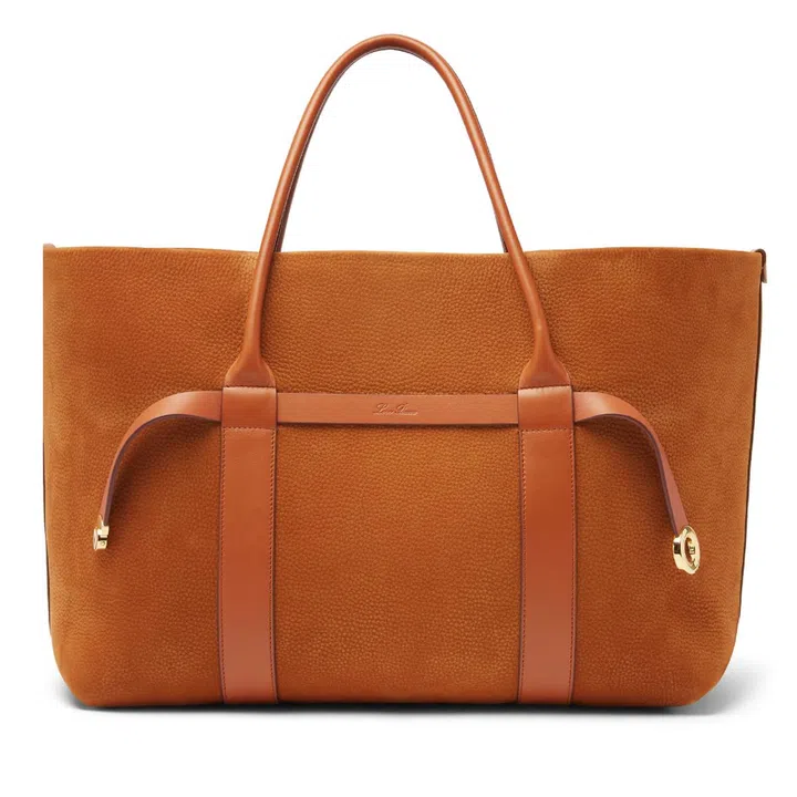 Ghiera leather bag, $5,840, Loro Piana