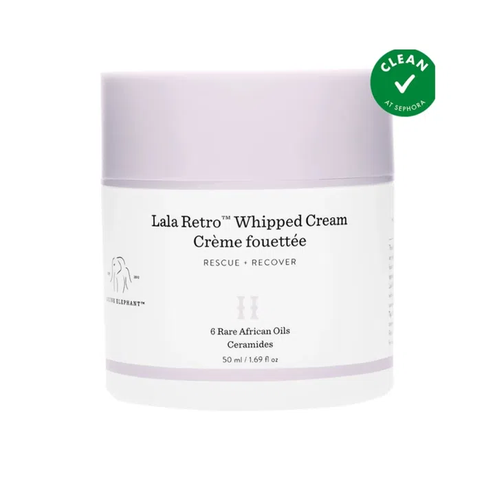 Drunk Elephant Lala Retro Whipped Cream for normal or combination skin