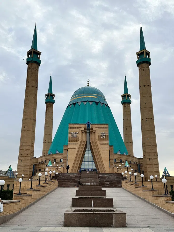 An unique mosque in Pavlodar, Kazakhstan