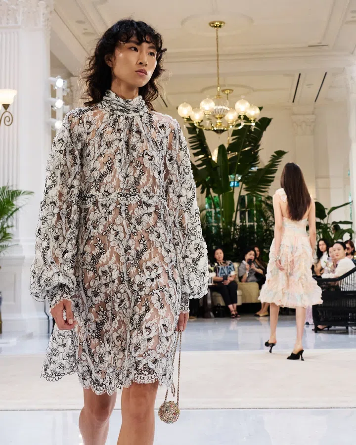 singapore model jessica goh chanel show