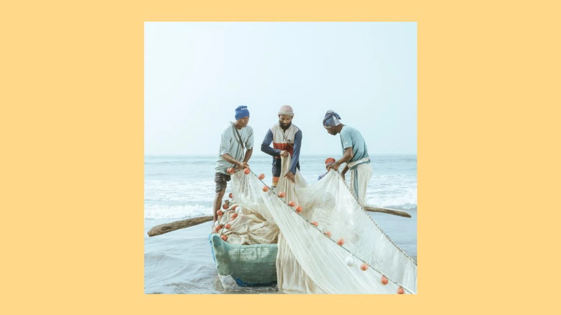 A work from this year's Leica Oskar Barnack Award winner Ismail Ferdous. Credit: Fishermen at Cox’s Bazar Beach, December 19, 2022/©Ismail Ferdous/LOBA 2023