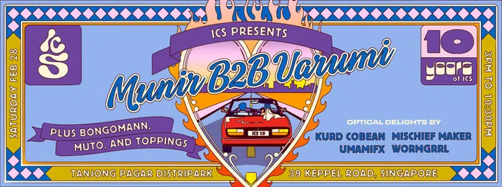 Parties in Singapore February 2026 - ICS Munir b2b Varumi Party