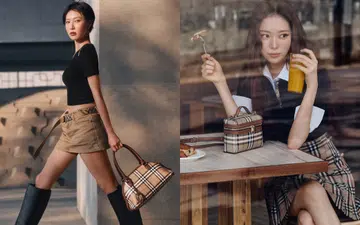 Burberry Summer 2026 bags Hwasa Mamamoo Narin Meovv