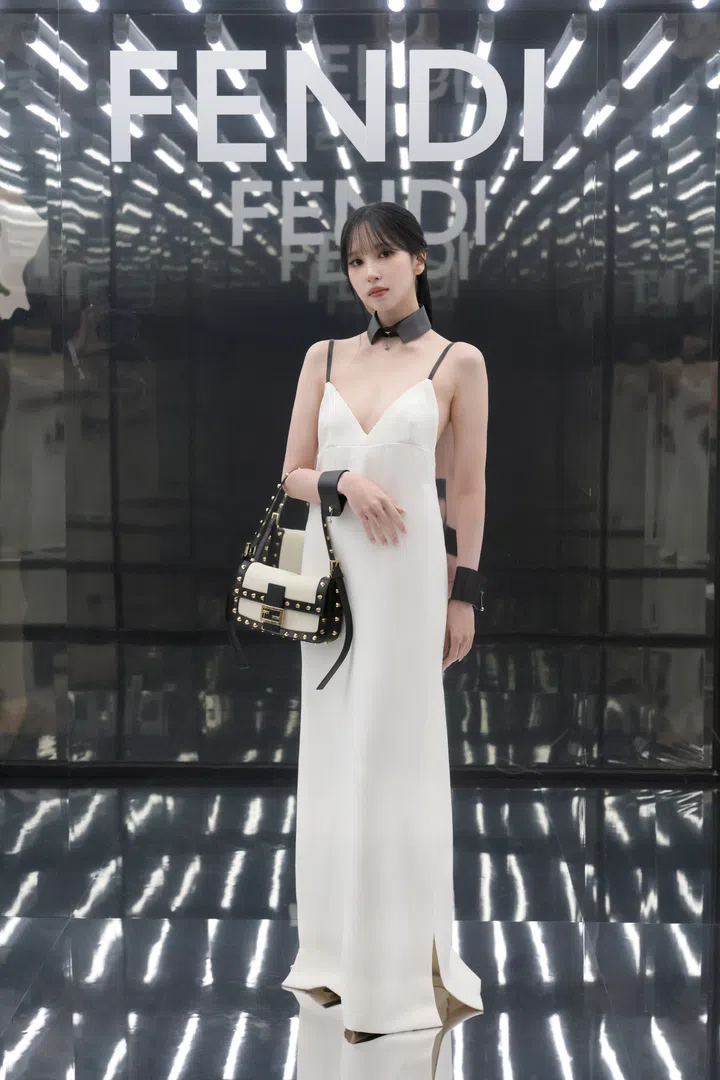 Mina twice at Fendi’s Spring Summer 2027 show at Milan Fashion Week