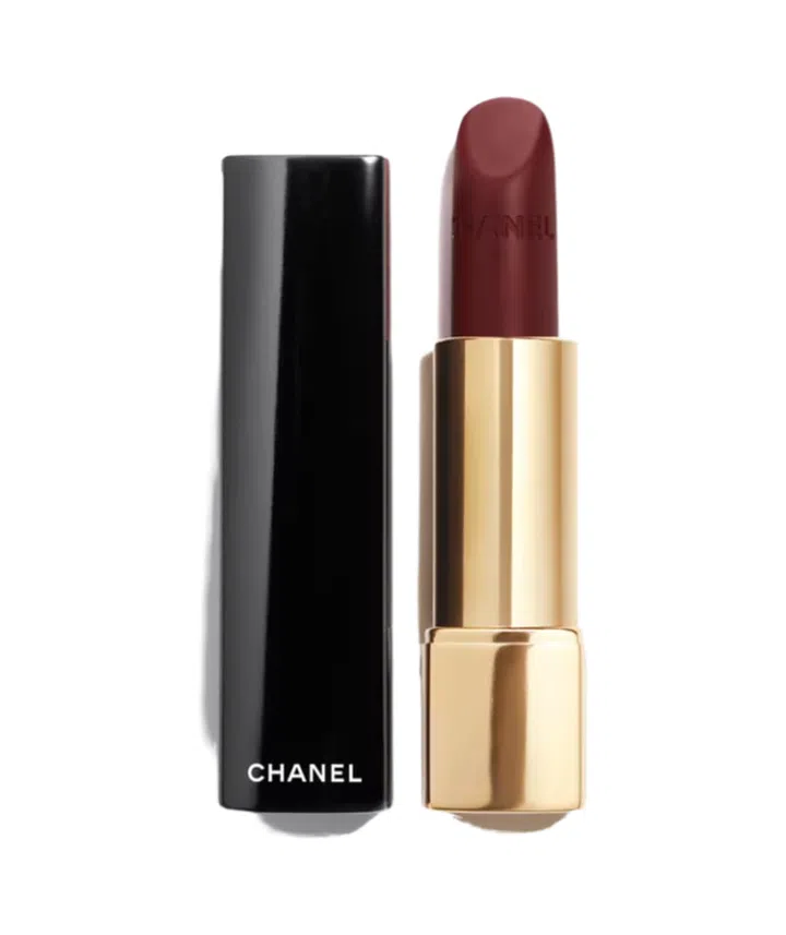 Rouge Allure Velvet in Mysterieuse, $67, Chanel Beauty