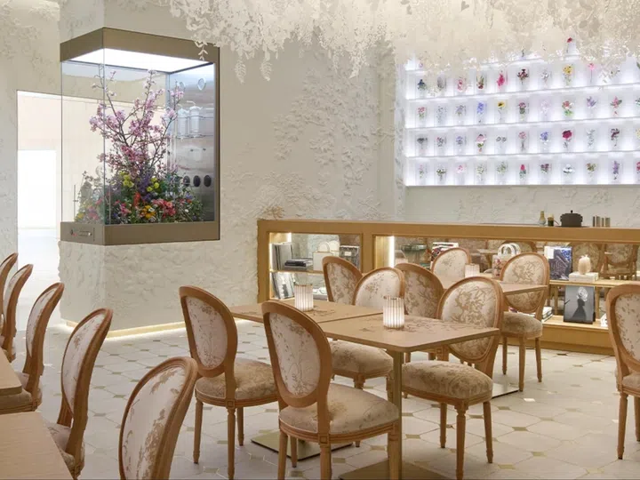 Dior Bamboo Pavilion Cafe Tokyo Japan