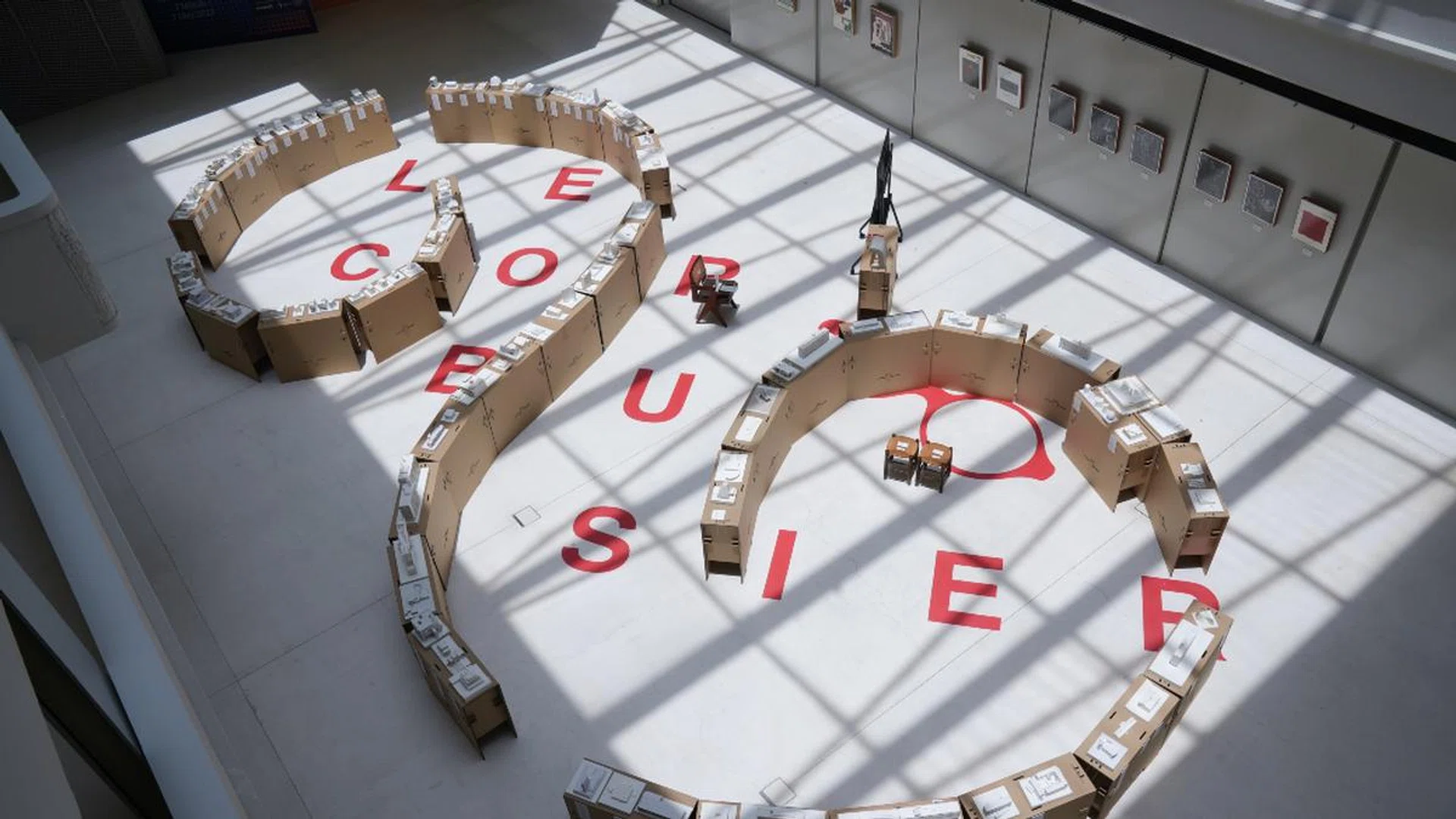 The largest showcase of Swiss architect Le Corbusier's works  down to the National Design Centre where the largest show on his works in Singapore is on now. Credit: Melvin Wong