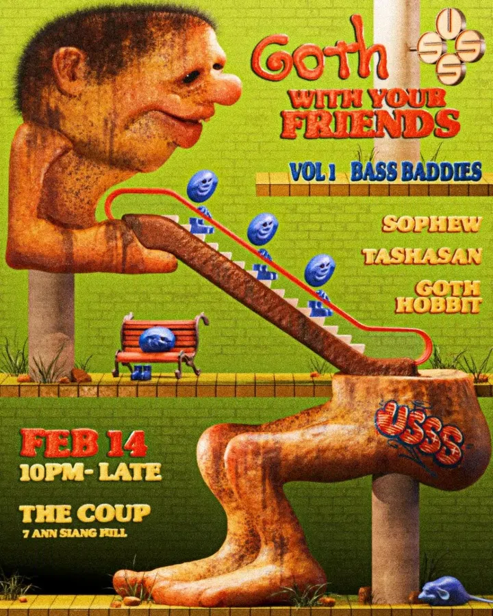 Parties in Singapore February 2026 - Goth With Your Friends Bass Baddies Party