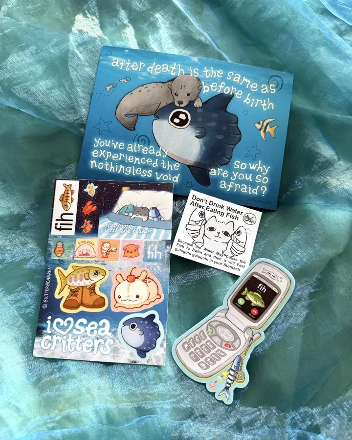 snail mail clubs Singapore - Meme Mail Club by Butterbeanren