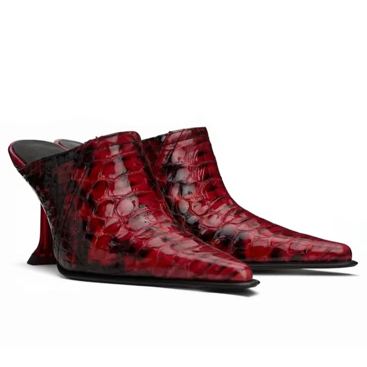 Miista Ashlyn calfskin mules, US$284 (S$388), www.ssense.com