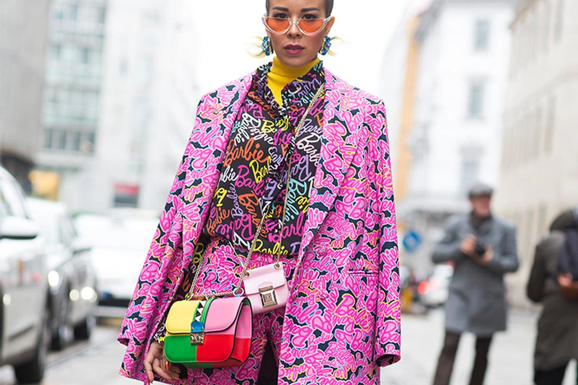 These Streetstyle Stars Show How To Rock Clashing Prints The Stylish ...