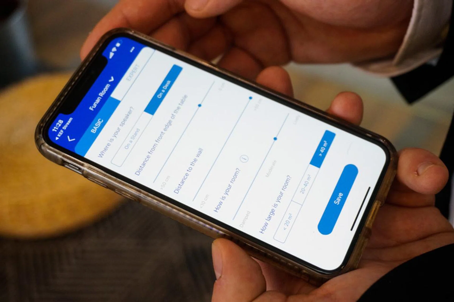First use the KEF Control app to set up the speaker.