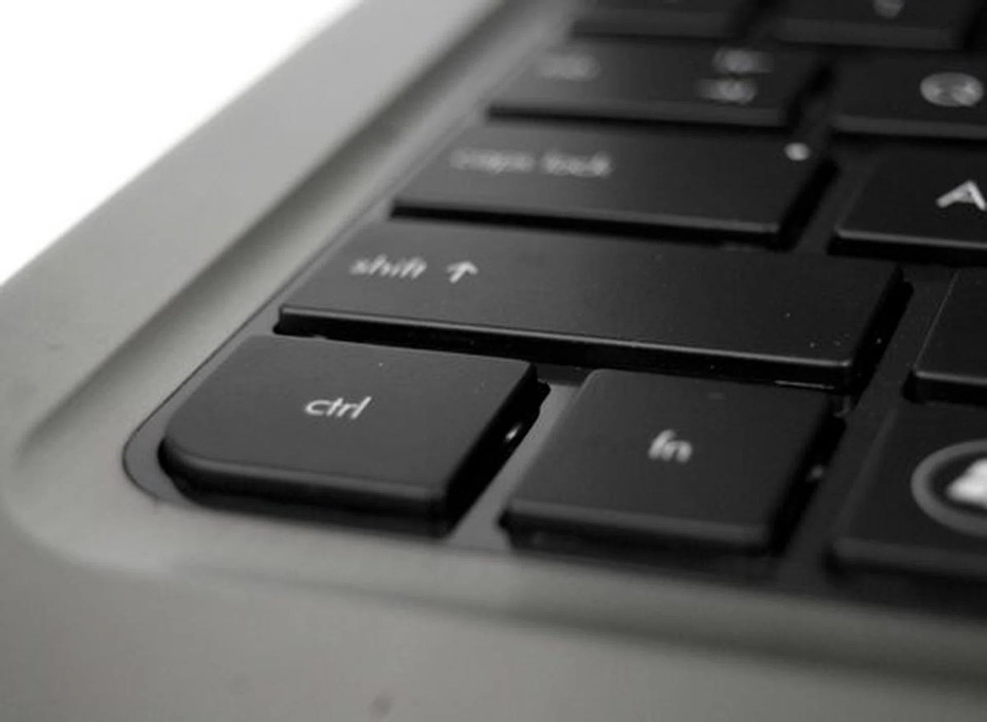 Keyboard flex is found on most notebooks these days, and in this case is the result of using plastic to house the keyboard. 