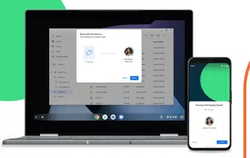 Google's Nearby Share feature when it first launched in 2020.