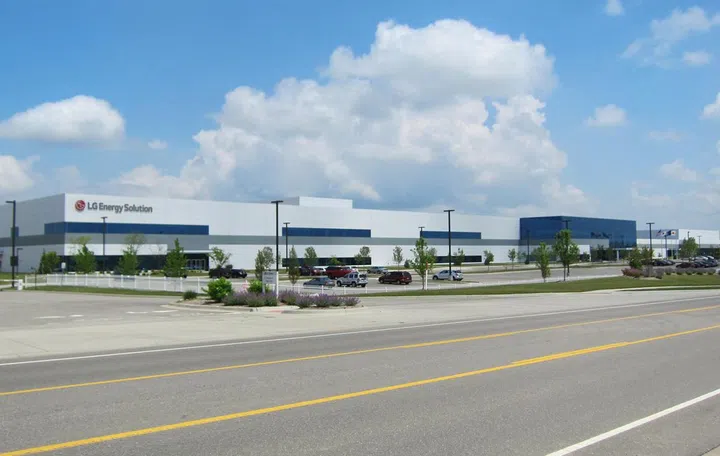 LG Energy Solution branch in Michigan, USA.