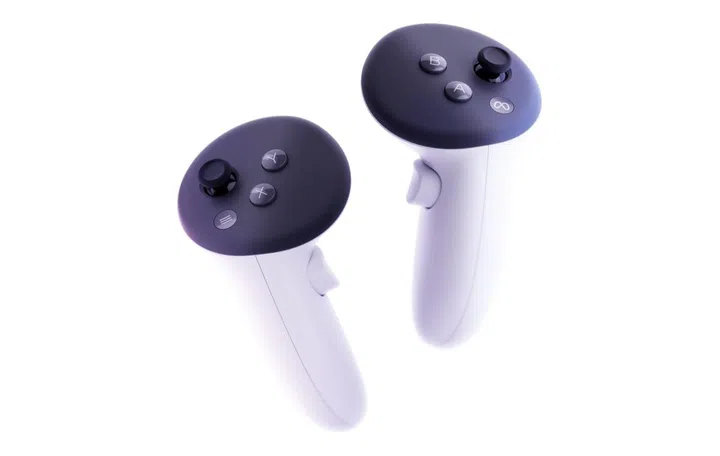 The controllers are more compact. (Image source: Meta)